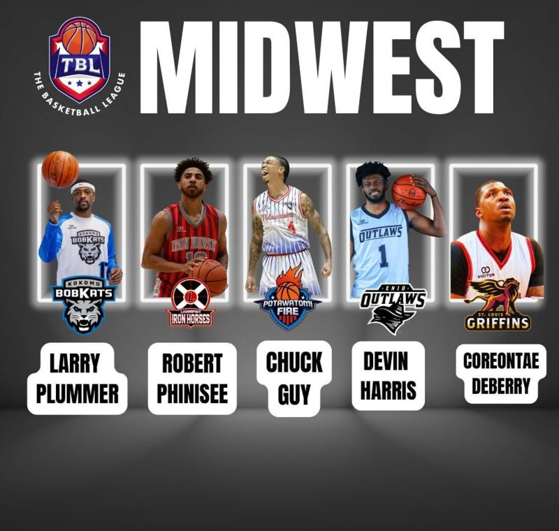 MIDWEST 2025 - 1ST TEAM ALL CONFERENCE GRAPHIC