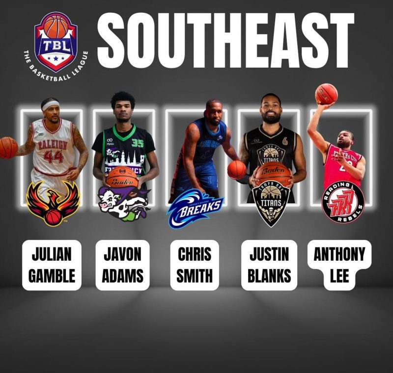 TBL 2025 SOUTHEAST 1ST TEAM ALL CONFERENCE
